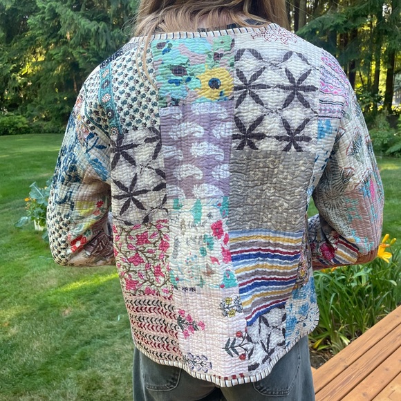 Colorful Patchwork Jacket - Picture 3 of 7